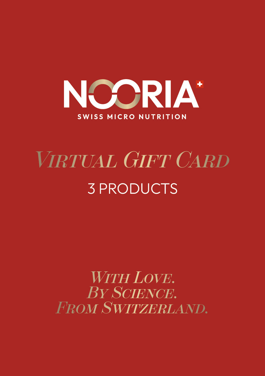 Nooria-Geschenkgutschein – 3 Produkte