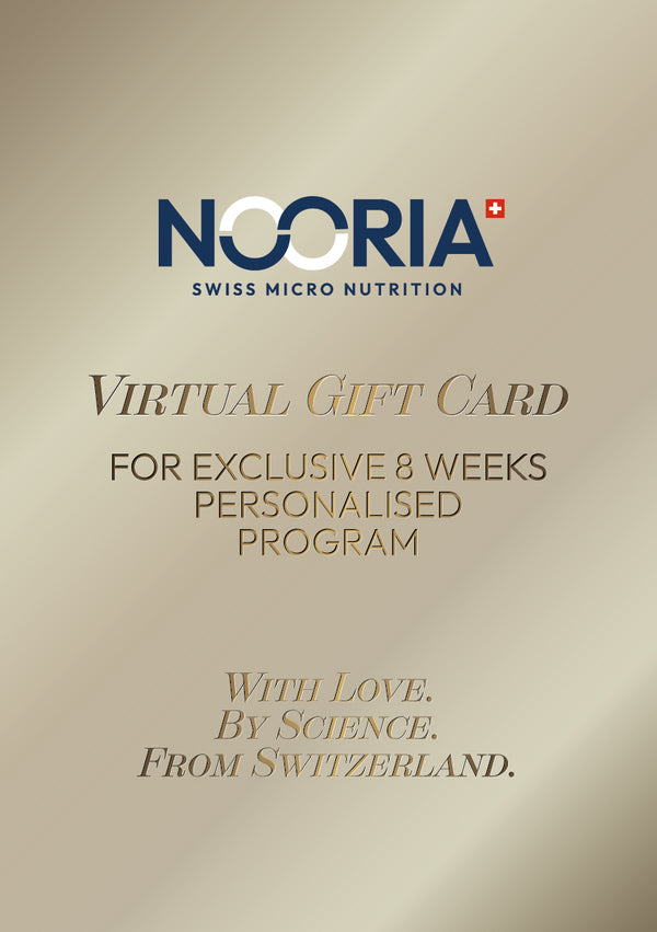 Nooria-Geschenkgutschein – Individueller 8-Wochen-Plan